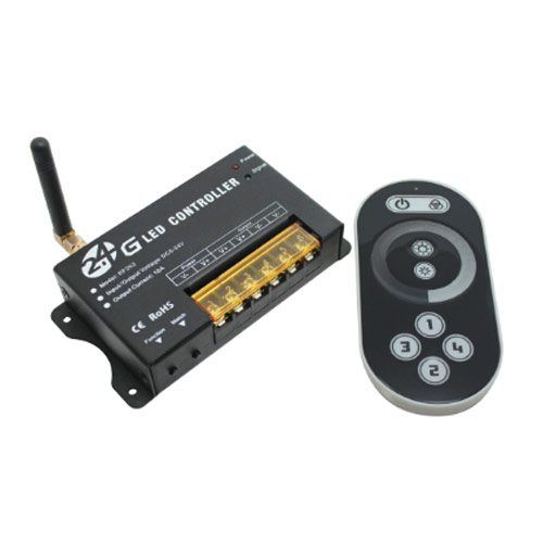 DC5/12/24V Max 16A, Generic 2.4Ghz 30M Control Touch Panel LED Wireless RF Remote Controller For Single Color Led Strips DC5/12/24V Max 16A, Generic 2.4Ghz 30M Control Touch Panel LED Wireless RF Remote Controller For Single Color Led Strips